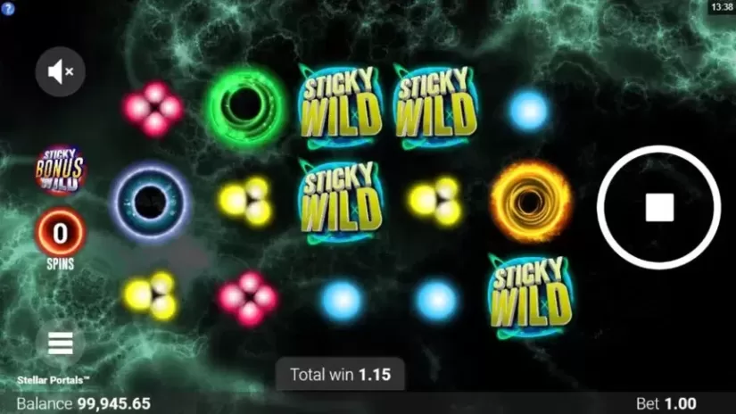 Stellar Portals slot screenshot 4