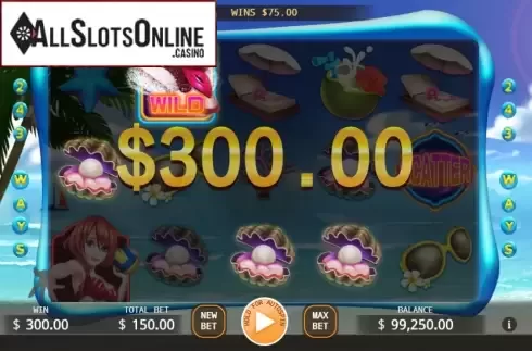 Win Screen 3. Sunny Bikini from KA Gaming