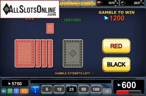 Screen9. Supreme Hot from EGT