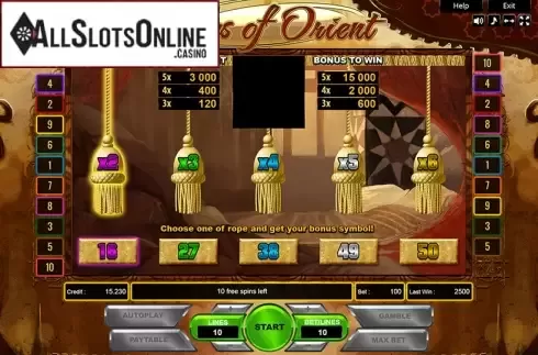 Info. Tales of the Orient from Platin Gaming