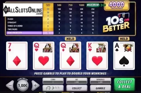 Win screen