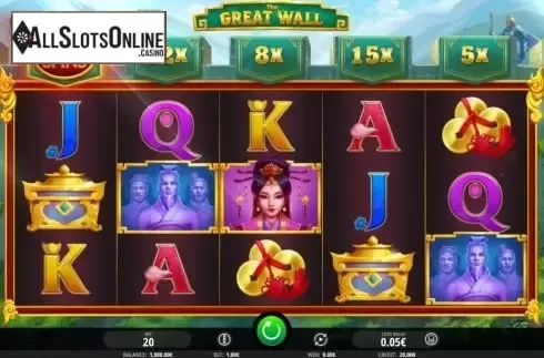 Reel Screen. The Great Wall from iSoftBet