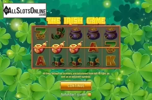 Start Game screen
