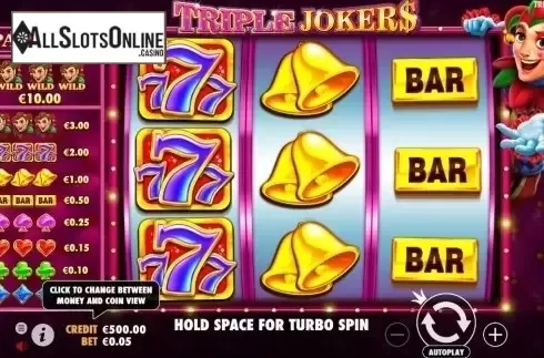 Reel Screen. Triple Jokers (Pragmatic Play) from Pragmatic Play