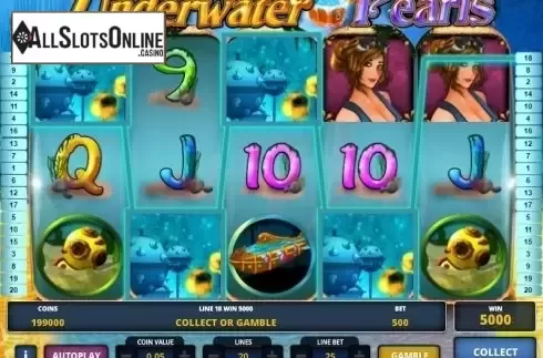 Screen 2. Underwater Pearls from Zeus Play
