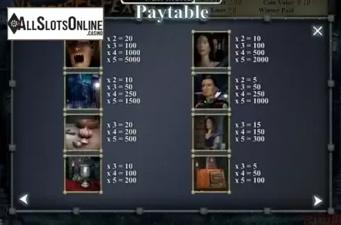 Screen2. Vampires Feast (SkillOnNet) from SkillOnNet