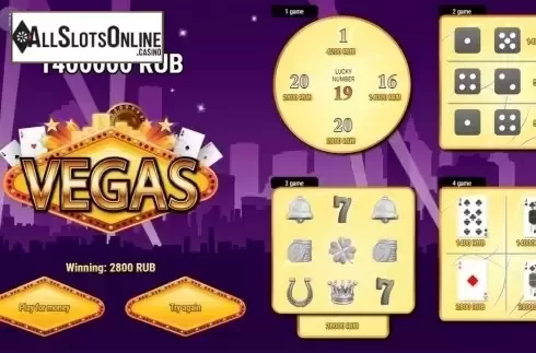Game workflow 2. Vegas from SuperlottoTV