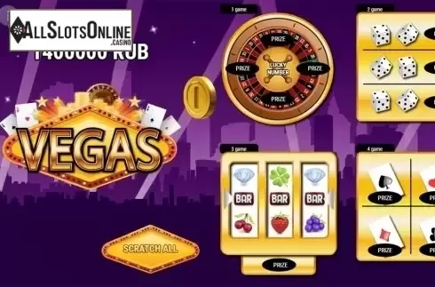 Game workflow . Vegas from SuperlottoTV
