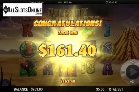 Free Spins Win. Volcano Eruption Extreme from NextGen