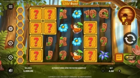 Wild Buzz slot screenshot 1