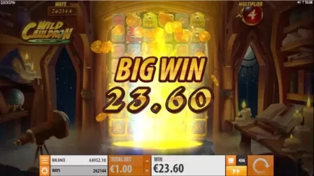 Wild Cauldron slot screenshot 4