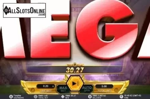 Win Screen. Wolves Slot from GamePlay