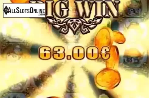 Big win screen