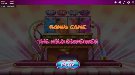 Yummy Wilds slot screenshot 2