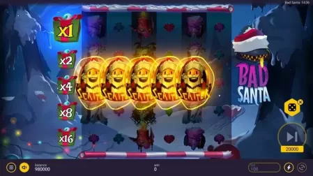 Bad Santa slot screenshot 2