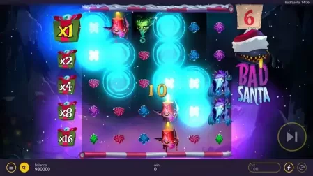 Bad Santa slot screenshot 4
