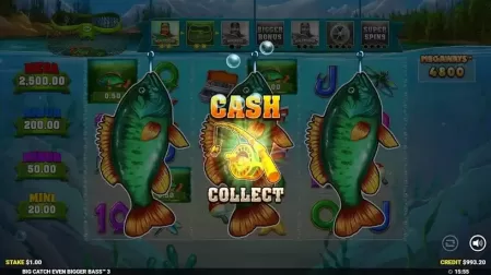 Big Catch Even Bigger Bass 3 slot screenshot 3