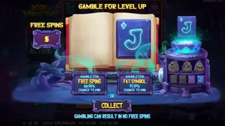 Book of Monsters slot screenshot 3