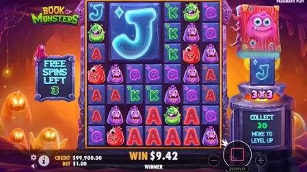 Book of Monsters slot screenshot 7