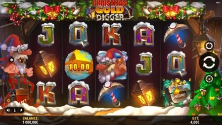 Christmas Gold Digger slot screenshot 1