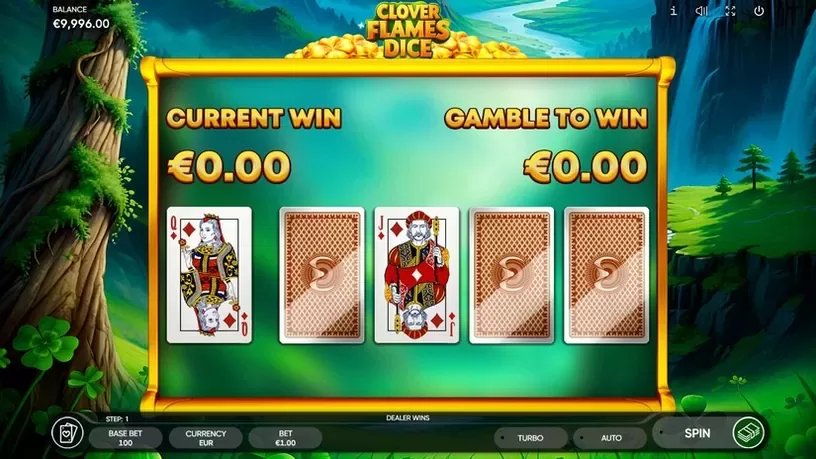 Clover Flames Dice slot screenshot 4