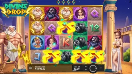 Divine Drop slot screenshot 2