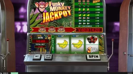 Funky Monkey slot screenshot 3