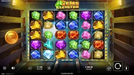 Gems Elevator slot screenshot 1