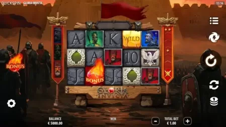 Gloria Invicta slot screenshot 1