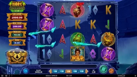 Hope Unleashed Fortune Rises slot screenshot 1