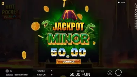 HOT ROCKET 5x 3x 2x slot screenshot 5