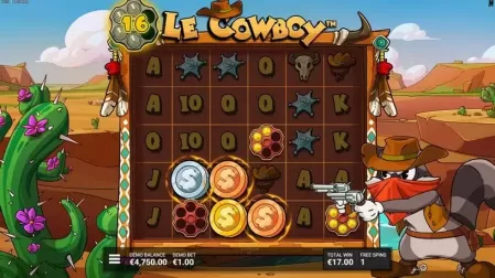 Le Cowboy slot screenshot 5
