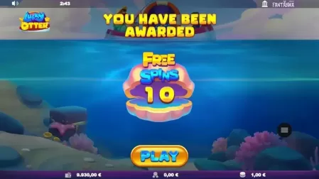 Lucky Otter slot screenshot 3
