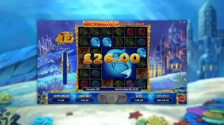 Mermarmaid’s Mega Chest slot screenshot 3