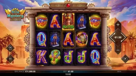 Nile Mystery DoubleMax slot screenshot 1