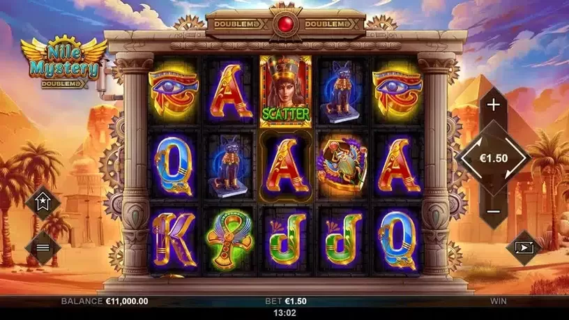 Nile Mystery DoubleMax slot screenshot 1