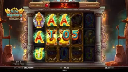 Nile Mystery DoubleMax slot screenshot 5