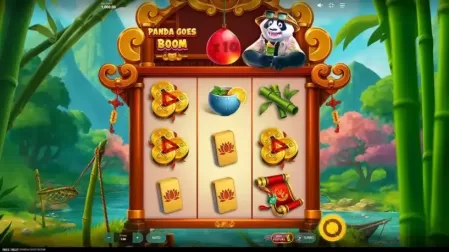 Panda Goes Boom slot screenshot 1