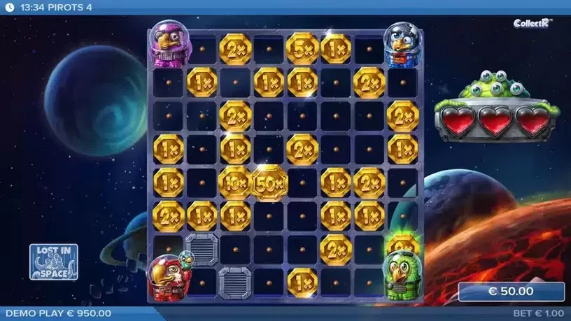 Pirots 4 slot screenshot 2