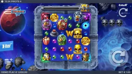 Pirots 4 slot screenshot 1