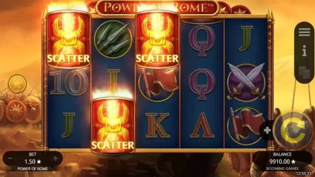 Power of Rome slot screenshot 2