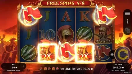 Power of Rome slot screenshot 4