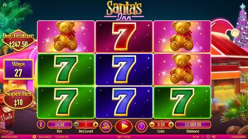 Santa's Inn slot screenshot 1