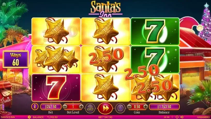 Santa's Inn slot screenshot 2