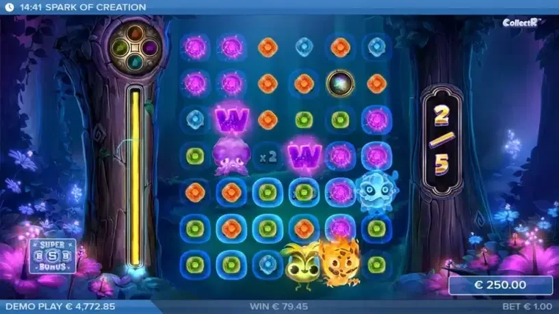 Spark of Creation slot screenshot 