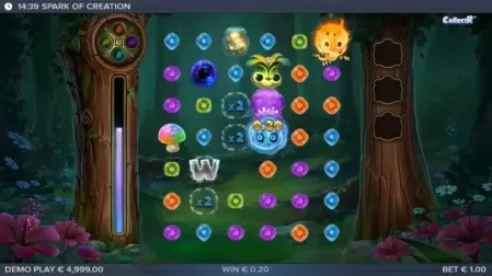 Spark of Creation slot screenshot 2