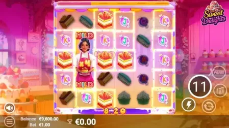 Sweet Delights slot screenshot 5