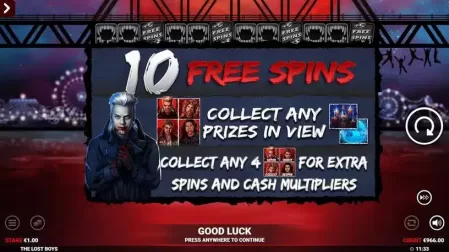 The Lost Boys slot screenshot 4