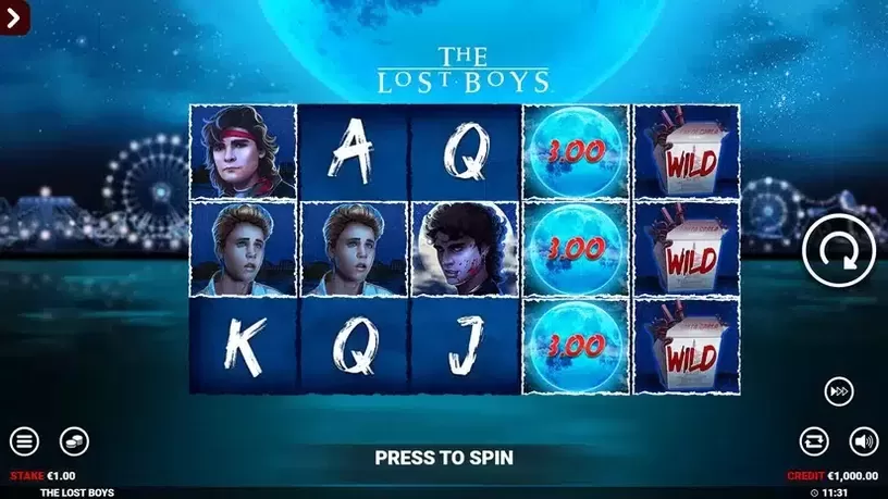 The Lost Boys slot screenshot 1