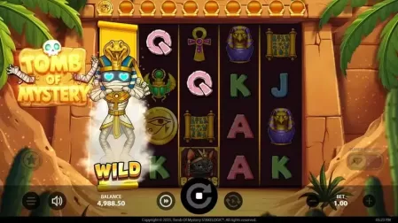 Tomb of Mystery slot screenshot 2